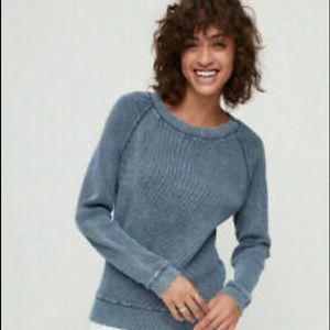 Aritzia Women’s waffle TNA sweater